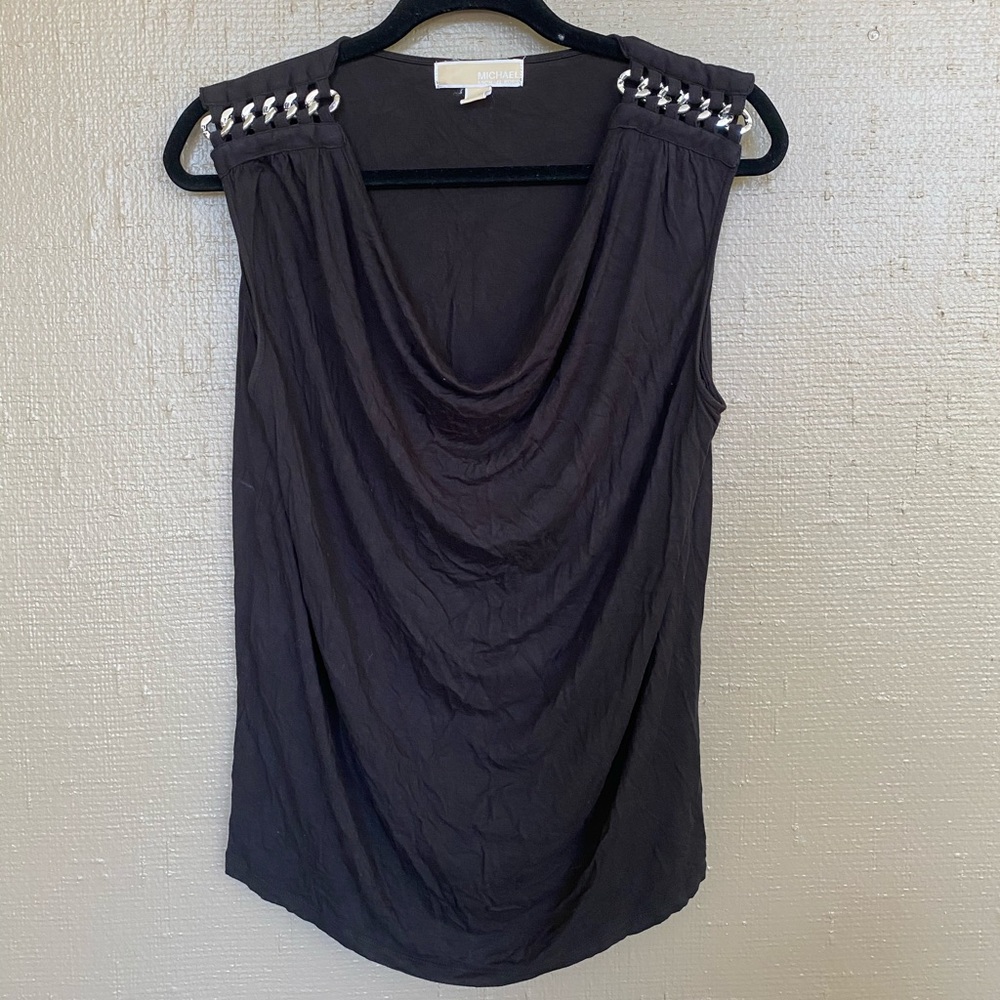 🖤 Michael Kors scoop neck tank with chain link 🖤